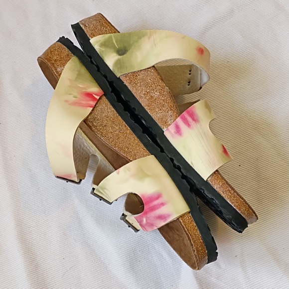 Papillio Floral Three Strap Cork Sandal - Picture 4 of 9